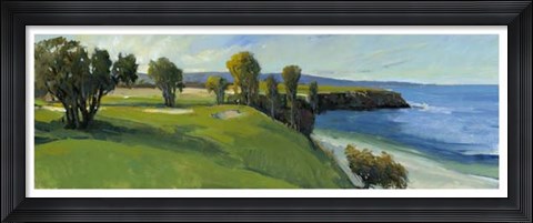 Framed Golf Scene I Print