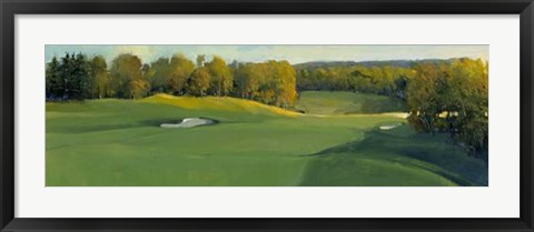 Framed Golf Scene III Print