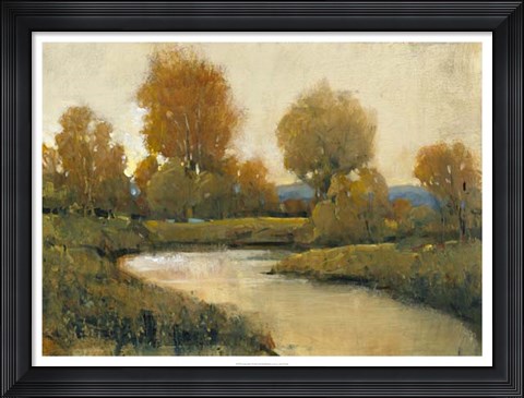 Framed Creek Side I Print
