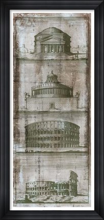 Framed Architectural Survey II Print