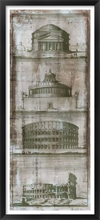 Framed Architectural Survey II Print