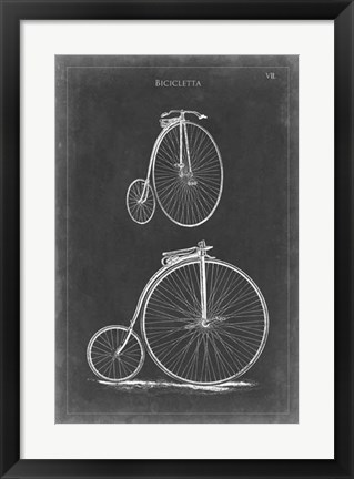 Framed Vintage Bicycles II Print