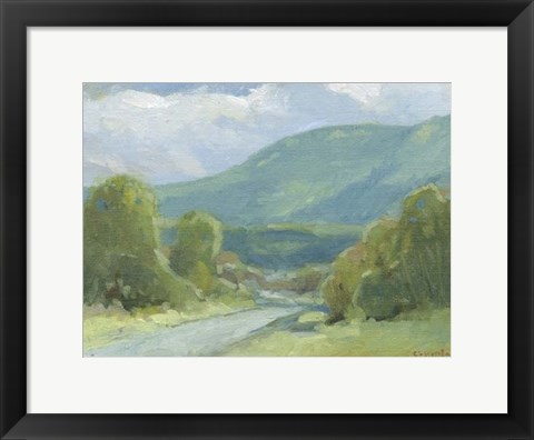 Framed Mt. Tom View Print