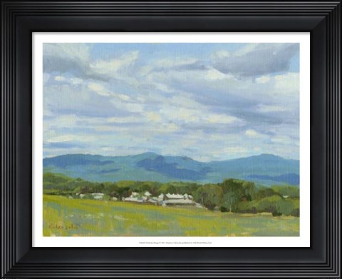 Framed Holyoke Range Print