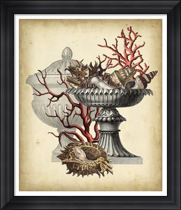 Framed Ocean's Bounty I Print