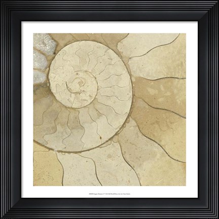 Framed Organic Elements V Print