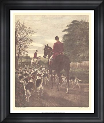 Framed Evening Print