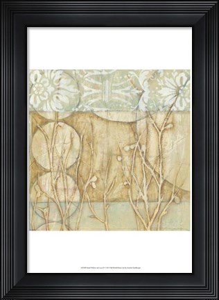 Framed Small Willow and Lace II Print