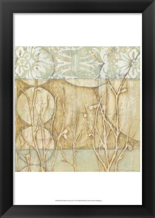 Framed Small Willow and Lace II Print