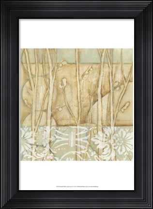 Framed Small Willow and Lace IV Print