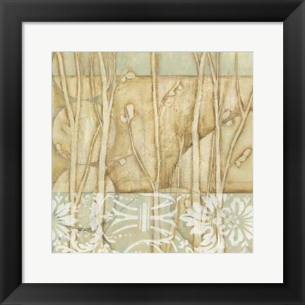 Framed Small Willow and Lace IV Print