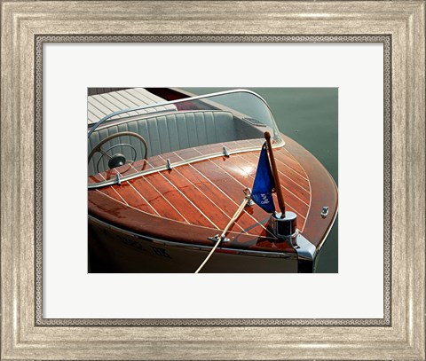 Framed Antique Boating III Print