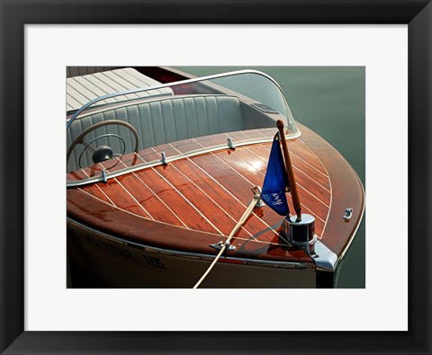 Framed Antique Boating III Print