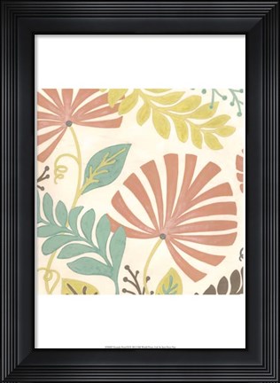 Framed Veranda Floral II Print