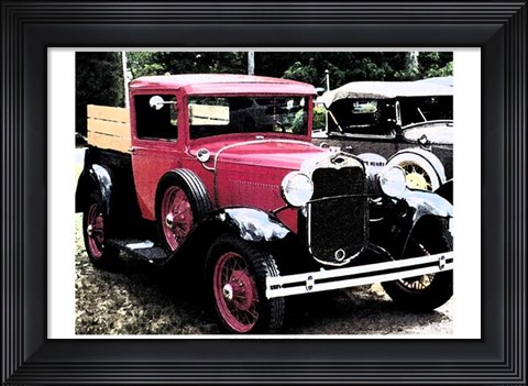 Framed Joy Ride I Print