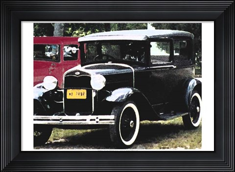 Framed Joy Ride IV Print