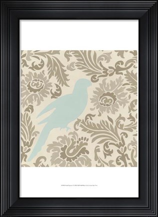 Framed Island Tapestry I Print