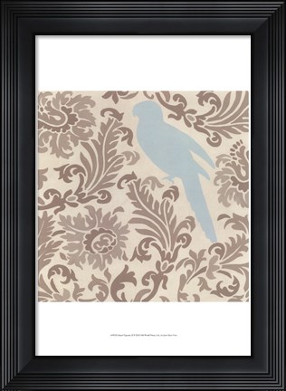Framed Island Tapestry II Print