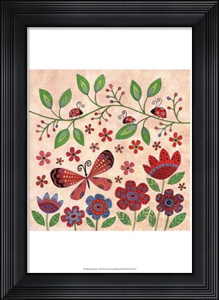 Framed Garden Day Print