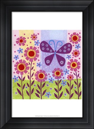 Framed Butterfly Meadow Print