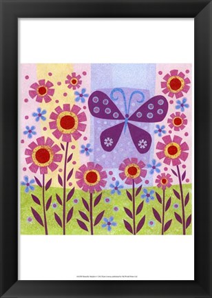 Framed Butterfly Meadow Print