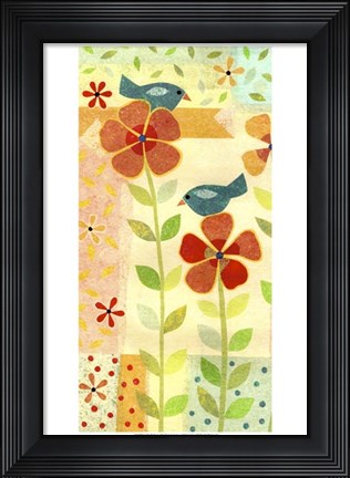 Framed Little Birds I Print