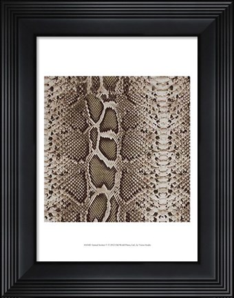 Framed Animal Instinct V Print