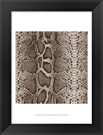 Framed Animal Instinct V Print