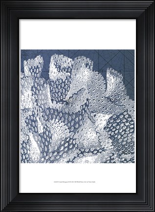 Framed Coastal Menagerie III Print