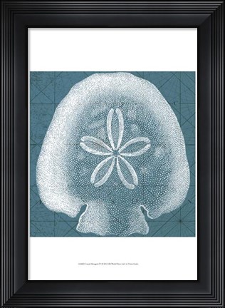 Framed Coastal Menagerie IV Print