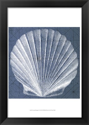 Framed Coastal Menagerie V Print