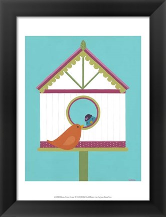 Framed Home Tweet Home II Print