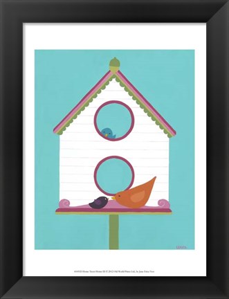 Framed Home Tweet Home III Print