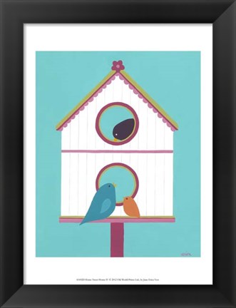 Framed Home Tweet Home IV Print