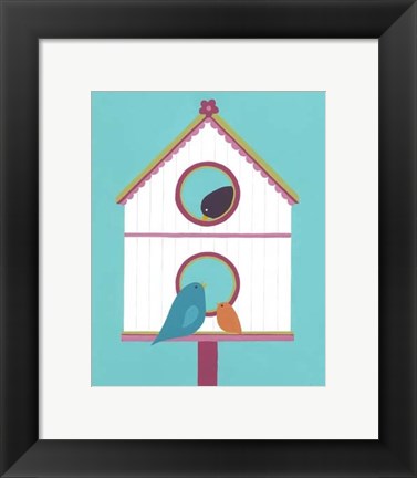 Framed Home Tweet Home IV Print