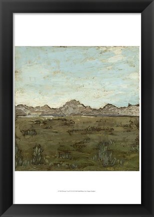 Framed Western View IV Print