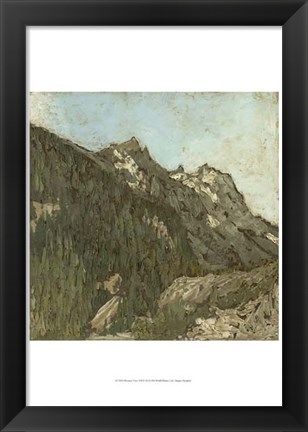 Framed Western View VII Print