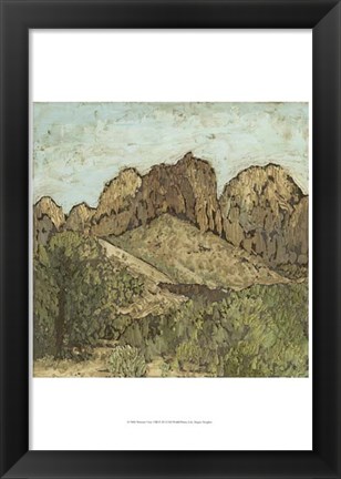 Framed Western View VIII Print