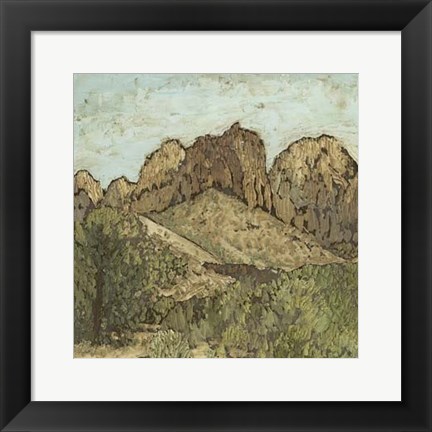 Framed Western View VIII Print