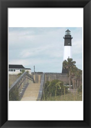 Framed Tybee Lighthouse II Print