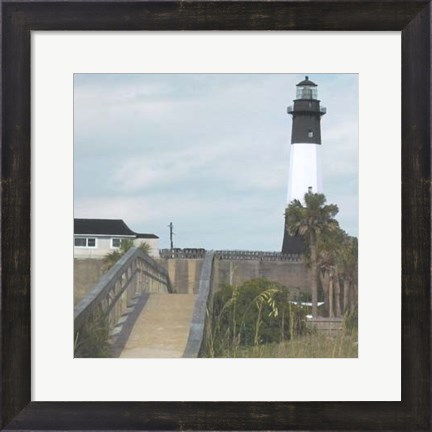 Framed Tybee Lighthouse II Print