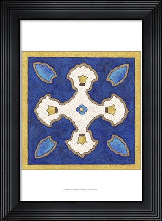 Framed Royal Lapis I Print