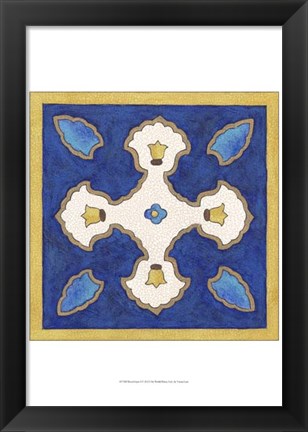 Framed Royal Lapis I Print