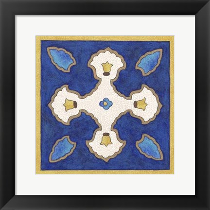 Framed Royal Lapis I Print