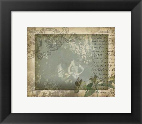 Framed Vintage Memories I Print