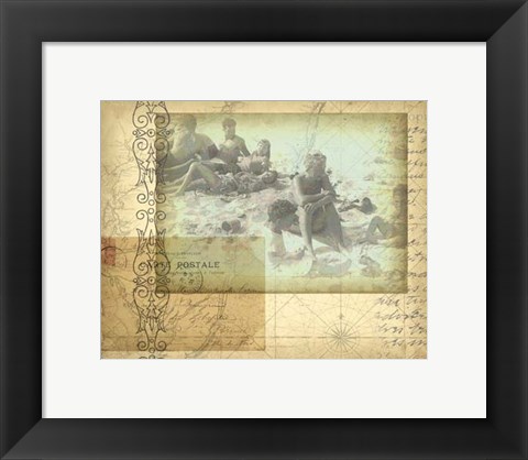 Framed Vintage Memories III Print