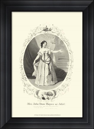 Framed Juliet Print