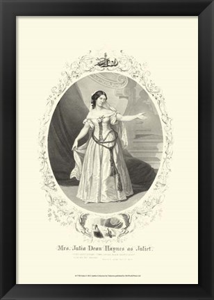 Framed Juliet Print