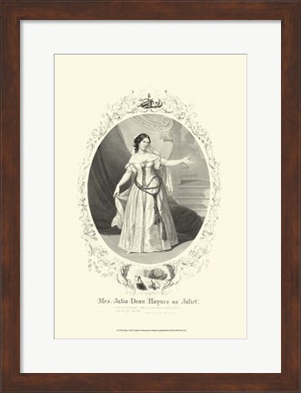 Framed Juliet Print