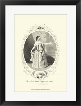 Framed Juliet Print